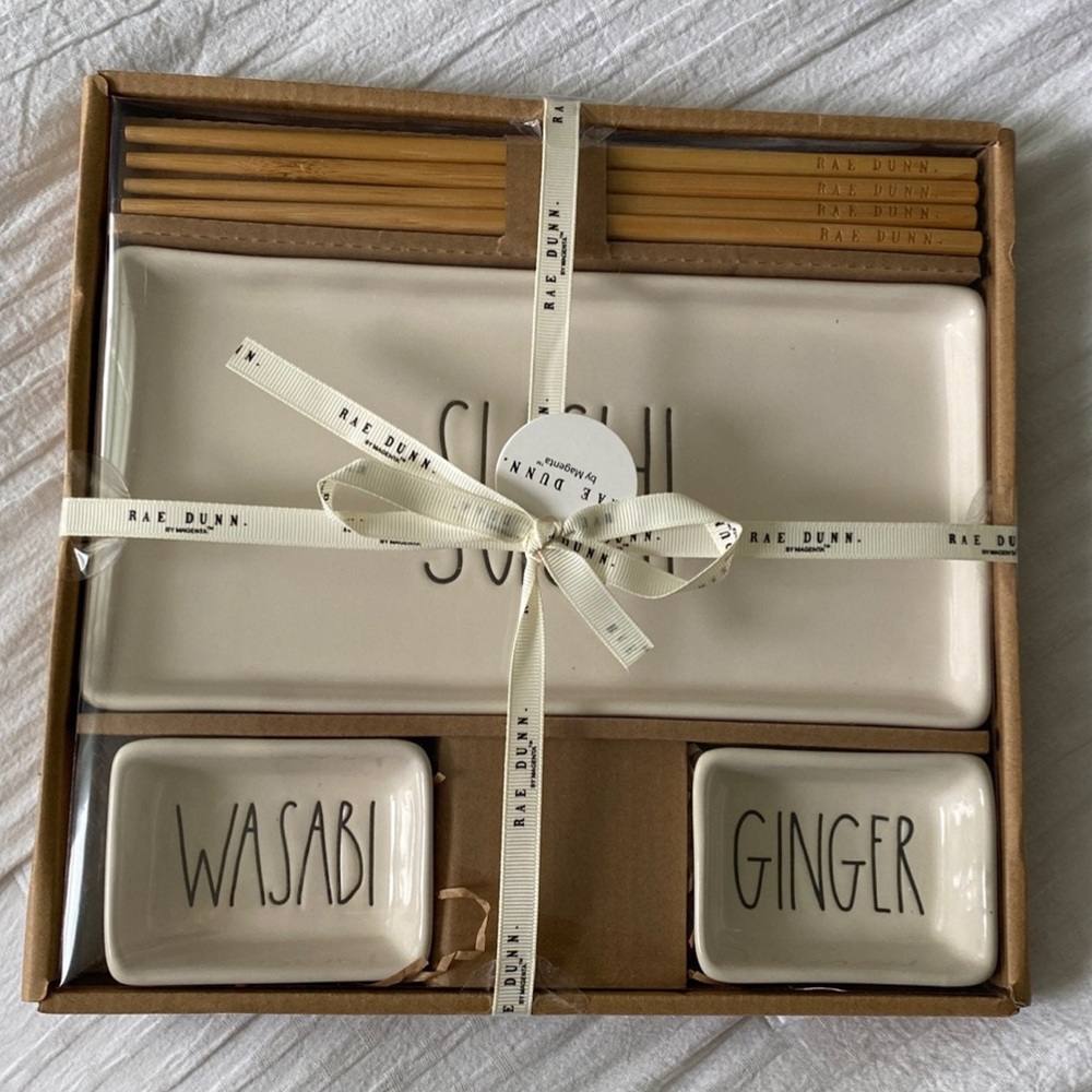RAE DUNN | NIB SUSHI Set